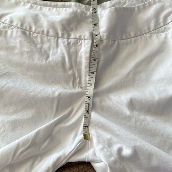 Worthington | Modern Fit White Cropped Pants Size 8 - Picture 6 of 8